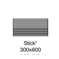 OUDH COPAHU OU 01 BRUSHED STICK 30X60 - MIRAGE BGM5 MIRAGE - 1