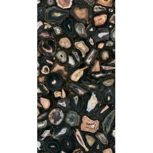 MYSTIC LUXE BLACK  SEA GLOSSY 6MM 120X280 SQ - LUXURY DESIGN FLORIM CERAMICHE 779871 LUXURY DESIGN FLORIM CERAMICHE - 1