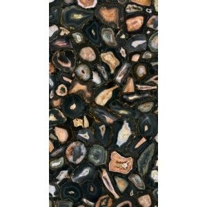MYSTIC LUXE BLACK  SEA GOLD GLOSSY 6MM 120X280 SQ - LUXURY DESIGN FLORIM CERAMICHE 779870 LUXURY DESIGN FLORIM CERAMICHE - 1
