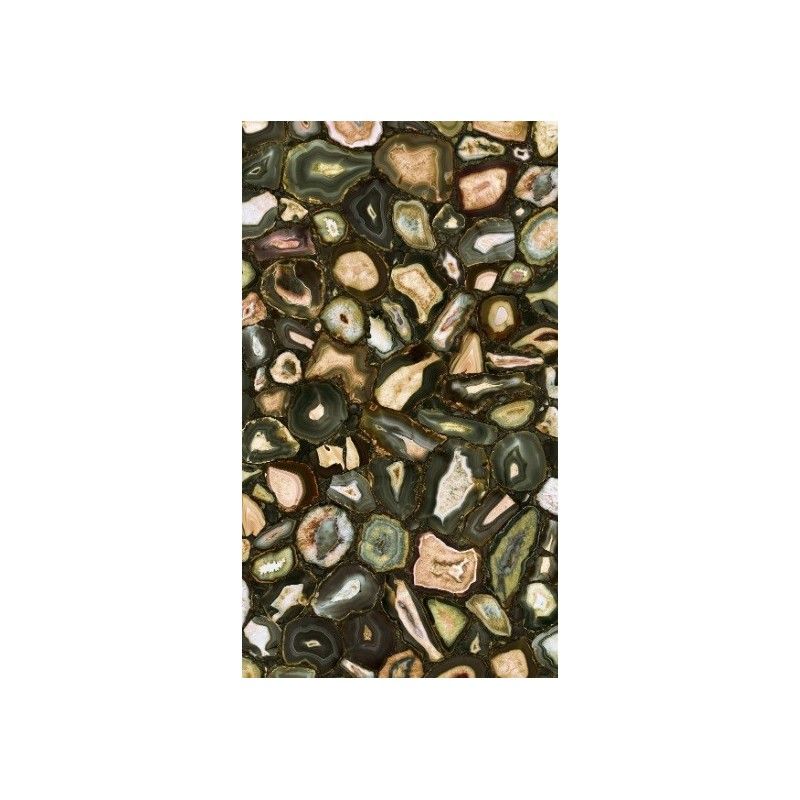 MYSTIC LUXE JUNIPER  GOLD GLOSSY 6MM 60X120 SQ - LUXURY DESIGN FLORIM CERAMICHE 779892 LUXURY DESIGN FLORIM CERAMICHE - 1