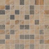 CORNERSTONE 30X30 MOSAICO SLATE I304F2R MULTICOLOR RETTIFICATO - ERGON EMILGROUP E2RC ERGON EMILGROUP - 1