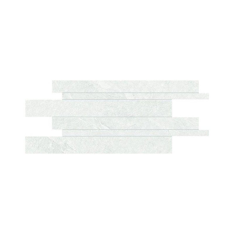 CORNERSTONE SLIM LISTELLI 30X60 SFALSATI SLATE WHITE 6,5MM NATURAL - ERGON EMILGROUP EKKL ERGON EMILGROUP - 1