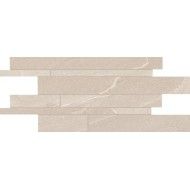 STONE TALK 30X60 MOSAICO LISTELLI M63G93R SAND MARTELLATA RETTIFICATO - ERGON EMILGROUP EDQQ ERGON EMILGROUP - 1
