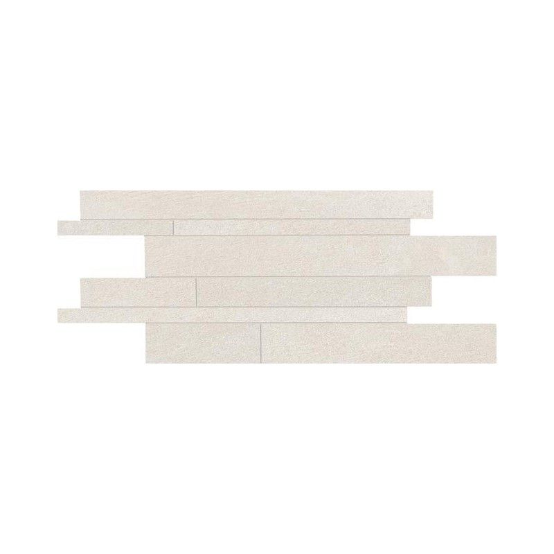 STONE TALK 30X60 MOSAIK LISTELLI M63G70R WHITE MINIMAL - ERGON EMILGROUP EDQJ ERGON EMILGROUP - 1
