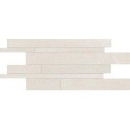 STONE TALK 30X60 MOSAIK LISTELLI M63G70R WHITE MINIMAL - ERGON EMILGROUP EDQJ ERGON EMILGROUP - 1
