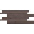 TR3ND 30x60 MOSAICO LISTELLI M63F86R BROWN RETTIFICATO - ERGON EMILGROUP EAUT ERGON EMILGROUP - 1