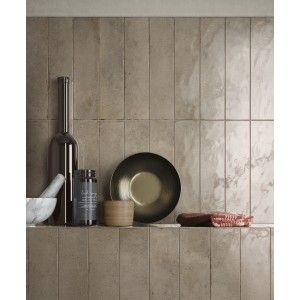 Brit ALMOND SHINY 6x24,6 cm 9 mm - CERAMICA FONDOVALLE BRI002 CERAMICA FONDOVALLE - 1
