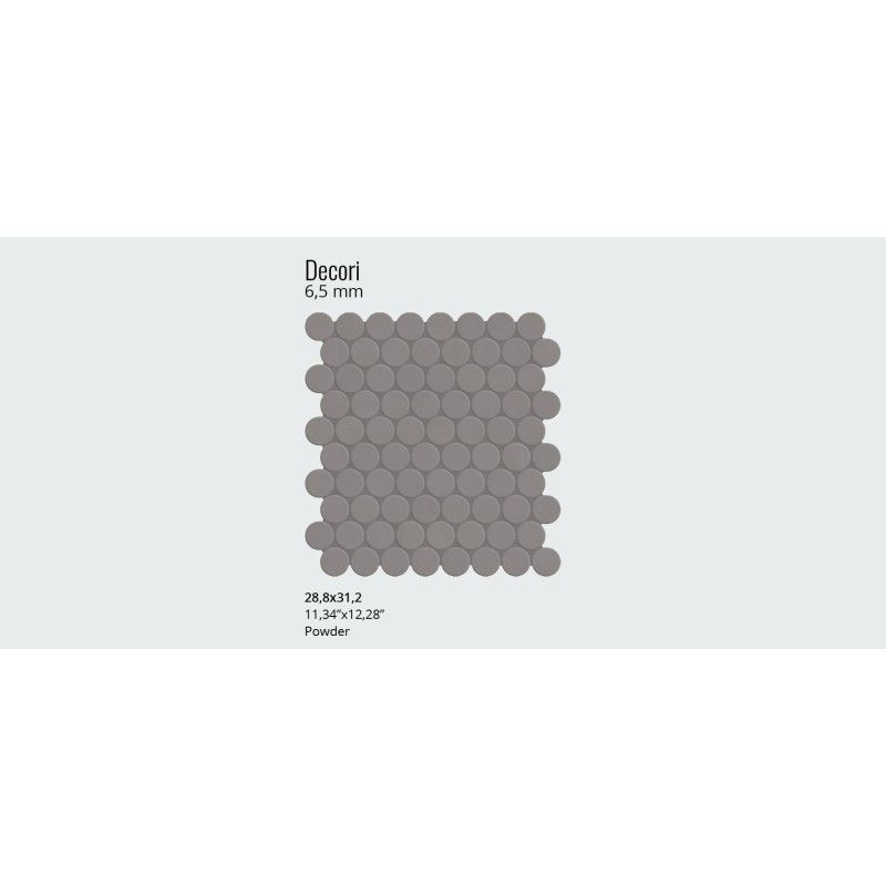 Res Art POWDER 31,2x28,8   cm Mosaico Ball   - CERAMICA FONDOVALLE RES173 CERAMICA FONDOVALLE - 1