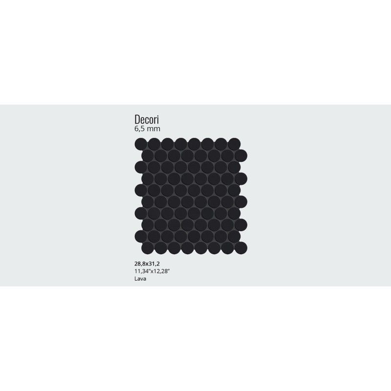 Res Art LAVA 31,2x28,8   cm Mosaik Ball   - CERAMICA FONDOVALLE RES175 CERAMICA FONDOVALLE - 1