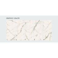 Infinito 2.0 CALACATTA LIGHT HONED 120X278 cm 6,5 mm  - CERAMICA FONDOVALLE INF1280 CERAMICA FONDOVALLE - 1