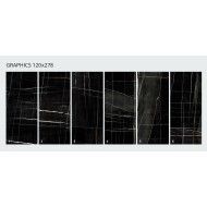 Infinito 2.0 SAHARA NOIR GLOSSY 120X278 cm 6,5 mm  - CERAMICA FONDOVALLE INF1133 CERAMICA FONDOVALLE - 1