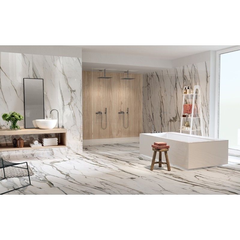 Infinito 2.0 CALACATTA GOLD LUX 60X120 cm 6 mm - CERAMICA FONDOVALLE INF2653 CERAMICA FONDOVALLE - 1
