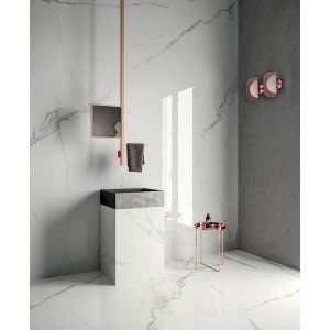 Infinito 2.0 CALACATTA WHITE LUX  60X120 cm 6 mm - CERAMICA FONDOVALLE INF2587 CERAMICA FONDOVALLE - 1