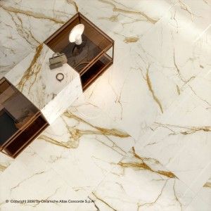 MARVEL SHINE Calacatta Imperiale Bookmatch Silk 160x320 - ATLAS CONCORDE AJK1 CERAMICHE ATLAS CONCORDE - 1