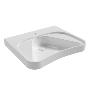 APP SOLUTION 70 WANDGEHÄNGTES WASCHBECKEN WEISS - Ceramica Flaminia APD70 CERAMICA FLAMINIA - 1