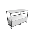 METAL STRUCTURE DENVER MATT BLACK CERAMICA FLAMINIA DV103MLBK CERAMICA FLAMINIA - 1