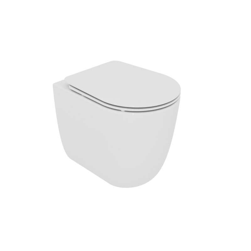GSG HIT! Vaso a terra  senza brida con sistema di scarico Smart Clean scarico a parete 36x51,5 HIWC01 GSG  - 3