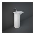VALET Lavabo sur pied 53 cm. Sans trou. Rak Céramique VALFS5300AWHA RAK CERAMICS - 1