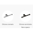 BAKETO PORTAROTOLO DOPPIO OTTONE CROMATO LINEABETA 5205 LINEABETA - 2