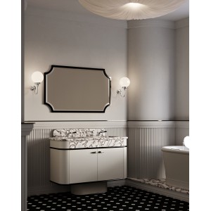 LIBERTY Meuble vasque en bois laqué 124,5 x H 100,8 X 58 DEVON & DEVON DEVON&DEVON - 1