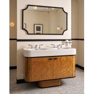 LIBERTY CERAMIC Mobile portalavabo in legno 124,5 x H 88,3 X 56,5 DEVON & DEVON DEVON&DEVON - 1