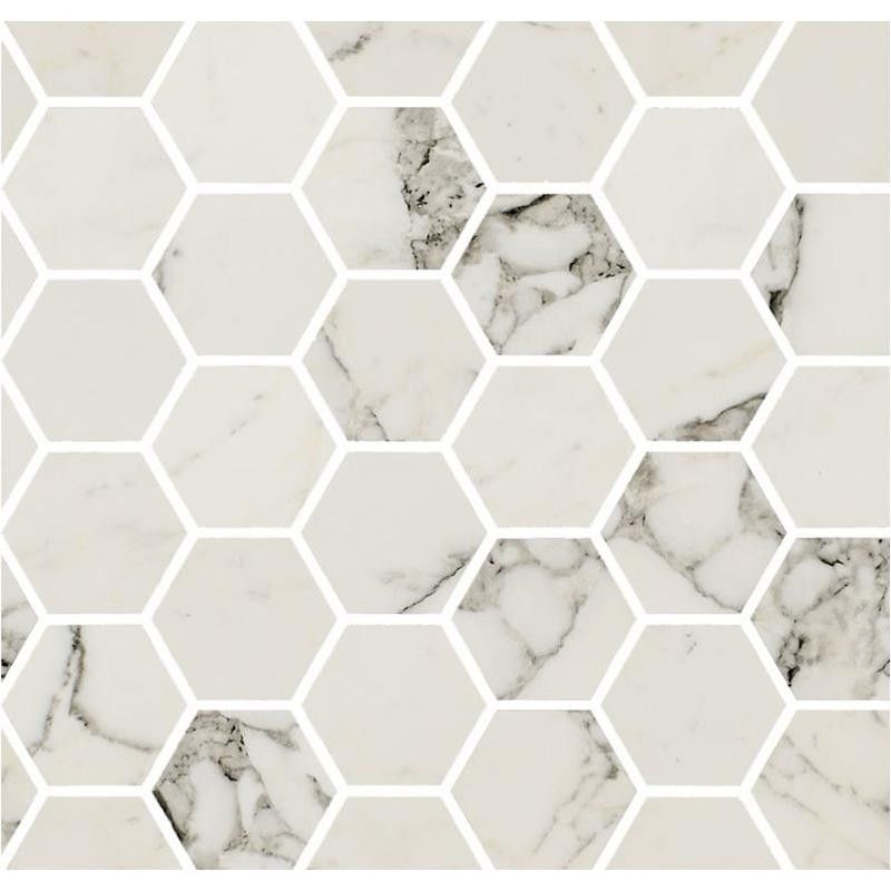 PRESTIGE Arabescato Effect Mosaico Esagona FIORANESE
