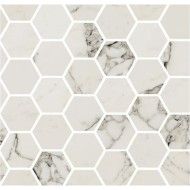 PRESTIGE Arabescato Effect Mosaico Esagona FIORANESE