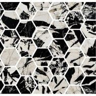 PRESTIGE BLACK ANTIQUE  EFFECT MOSAIK EXAGONA Ceramica Fioranese M37MS1L FIORANESE CERAMICHE - 2