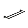 BAKETO DOUBLE TOWEL RACK 600mm PAINTED BRASS LINEABETA 5214.23 LINEABETA - 1