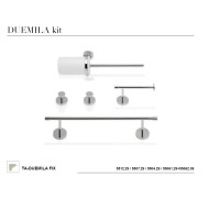 copy of DUEMILA GLASS SHELF 115X392 THICKNESS 8 MM LINEABETA LINEABETA - 1