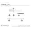 copy of DUEMILA GLASS SHELF 115X392 THICKNESS 8 MM LINEABETA LINEABETA - 1