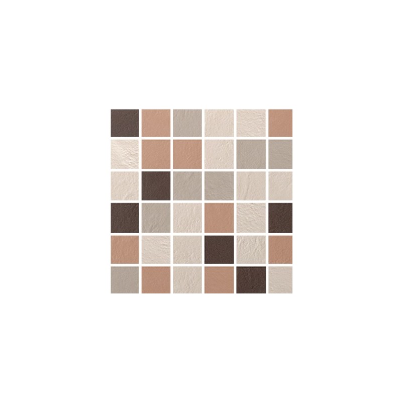 COLOR STUDIO 30X30 MOSAIK 4,7  WARM MIX 6MM - PORCELAINGRES X370WARMX6 PORCELAINGRES - 1