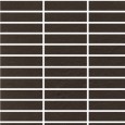 COLOR STUDIO 30X30 BRICK MOSAIK  BROWN 6MM - PORCELAINGRES X372367X6 PORCELAINGRES - 1