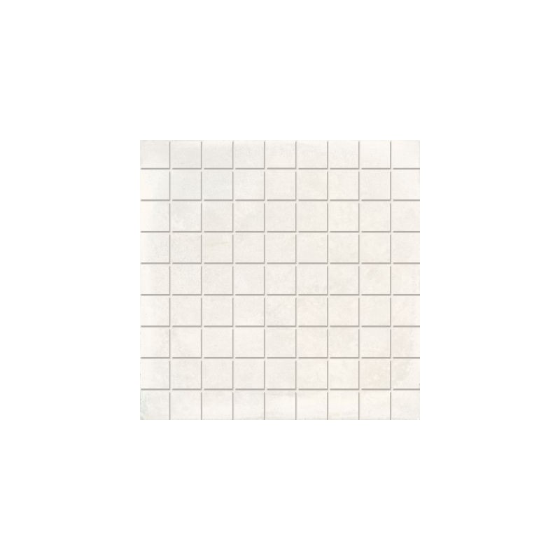 SOFT CONCRETE 30X30 MOSAIC 3,1  WHITE 8MM - PORCELAINGRES X373320X8 PORCELAINGRES - 1