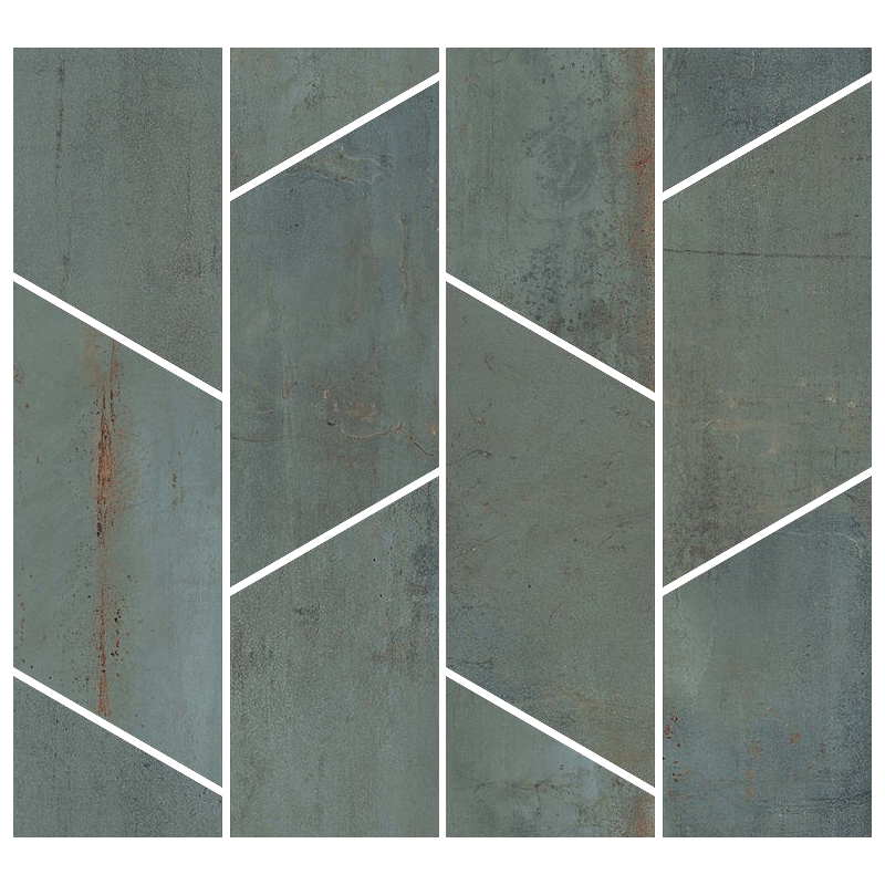 REBEL MOSAIC TWIST EMERALD RECTIFIED 30X30 - FLAVIKER PF60008876 FLAVIKER - 2