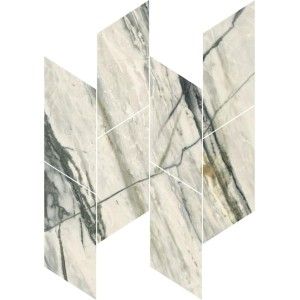 SUPREME TREASURE MOSAIQUE TWIST CALACATTA EMERALD LUX 30X30 - FLAVIKER PF60008896 FLAVIKER - 2