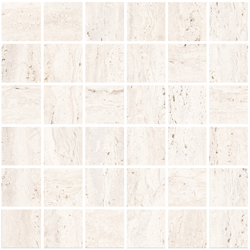 ASTRUM WHITE VEIN CUT MOSAICO  30X30 ASS - Ceramiche Supergres WHMS CERAMICHE SUPERGRES - 1