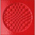 CITTA' DI FAENZA GEO ROSSO DECORO GLOSSY 6X6 - IRIS 511053 IRIS CERAMICA - 1