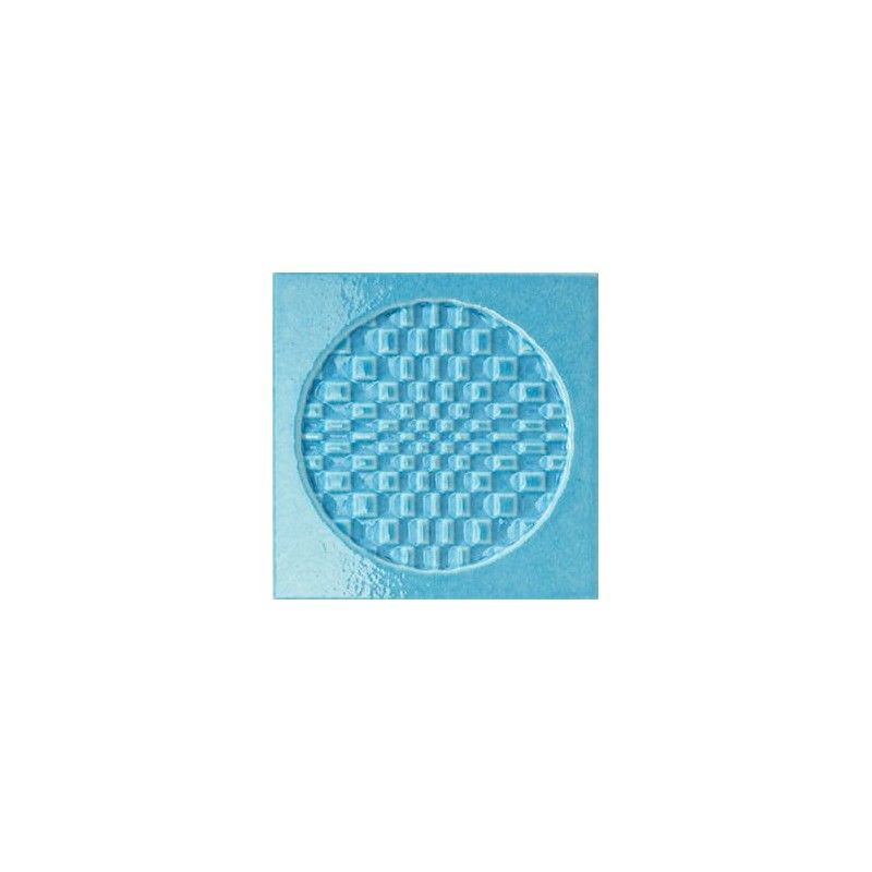 CITTA' DI FAENZA GEO AZZURRO DECORATION GLOSSY 6X6 - IRIS 511056 IRIS CERAMICA - 1