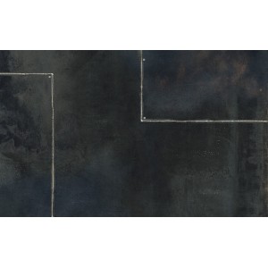 DIESEL WELDING RIVETS BLACK NATUREL 120X120 - DIESEL LIVING by IRIS 120864 DIESEL LIVING by IRIS - 1