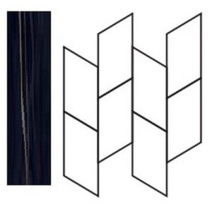 SUPREME EVO MOSAIQUE TWIST NOIR LAURENT LUX 30X30 - FLAVIKER PF60008867 FLAVIKER - 1