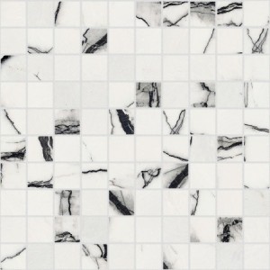 B&W MARBLE BREACH MATT  MOSAIQUE  30X30 Tessera 3x3  - ARCHITECTURAL DESIGN FLORIM 767389 FLORIM ARCHITECTURAL DESIGN - 1