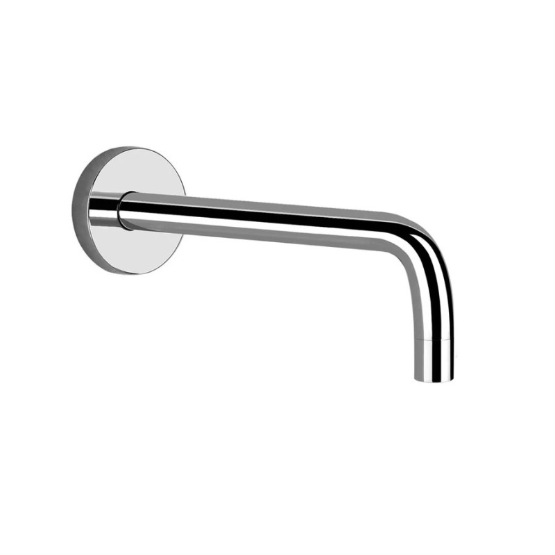 VIA TORTONA long wall spout – Chrome/Finox/Matte Black
