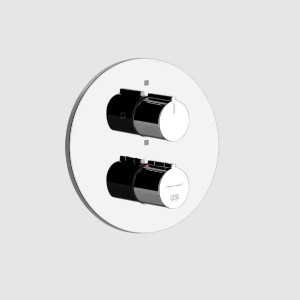 VIA TORTONA GESSI 3-way thermostatic wall mixer