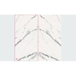 INFINITO 2.0 STATUARIO EXTRA HONED BOOK MATCH A 160X320 - FONDOVALLE INF1043 CERAMICA FONDOVALLE - 1