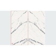 INFINITO 2.0 STATUARIO EXTRA HONED BOOK MATCH B 160X320 - FONDOVALLE INF1044 CERAMICA FONDOVALLE - 1