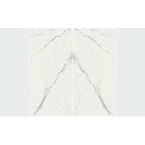 INFINITO 2.0 CALACATTA WHITE GLOSSY BOOK MATCH B 160X320 - FONDOVALLE INF360 CERAMICA FONDOVALLE - 1