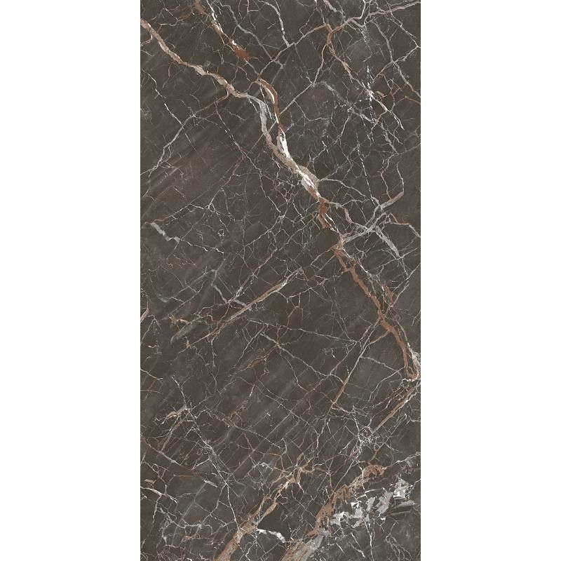 INFINITO 2.0 OMBRA DI CARAVAGGIO GLOSSY BOOK MATCH B 160X320 - FONDOVALLE INF878 CERAMICA FONDOVALLE - 1