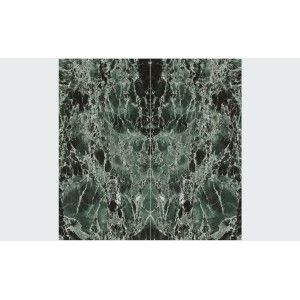 INFINITO 2.0 GREEN DENIS POLISHED BOOKMATCH B 163X324 - FONDOVALLE INF2456 CERAMICA FONDOVALLE - 1
