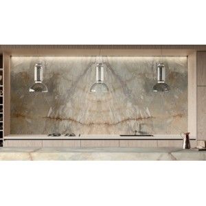 INFINITO 2.0 BRECCIA VAN GOGH POLISHED BOOKMATCH A 163X324 - FONDOVALLE INF2517 CERAMICA FONDOVALLE - 1